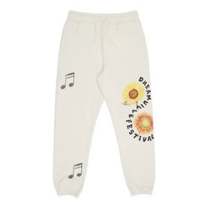 DV Fest Sweatpants - Cream Flower Swirl